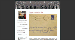 Desktop Screenshot of locus-solus-fr.net