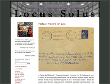 Tablet Screenshot of locus-solus-fr.net